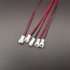5 Pairs JST 1.25mm 2-Pin Connectors Male Female 28AWG Wire Electrical Connector Richie's