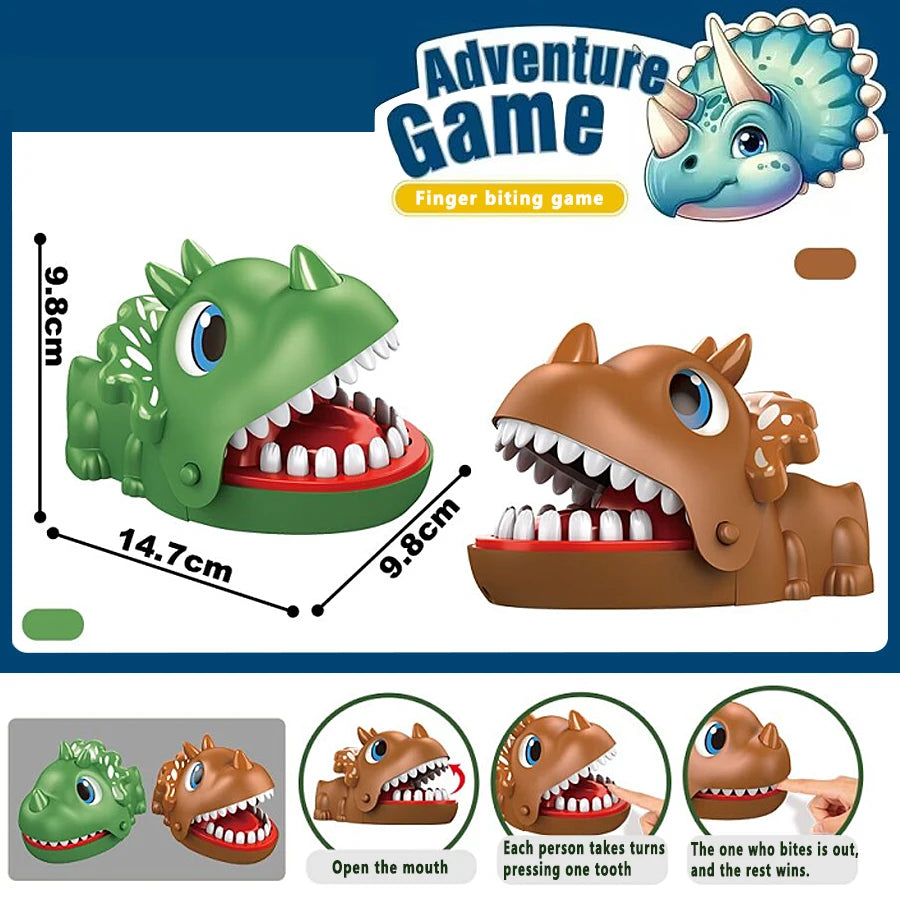 Biting Finger Dinosaur Shark Crocodile Prank Toy for Kids Kids Prank Toy Richie's