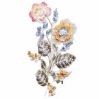 Beaded Sequin Flower Lace Applique Sew-On Patch for Wedding Dress Lace Applique Patch Richie's