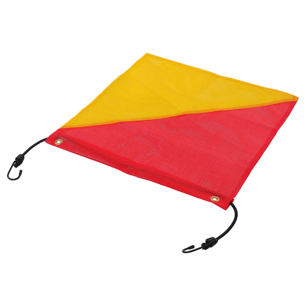 Reflective Safety Flag 18x18" Mesh – Trailer, Truck & Bike Haul Reflective Safety Flag Richie's