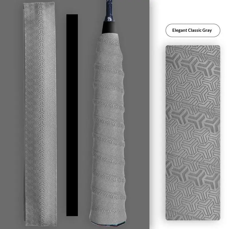 Anti-Slip Racket Overgrip Tape – Tennis & Badminton Racket Overgrip Tape Richie's Gray