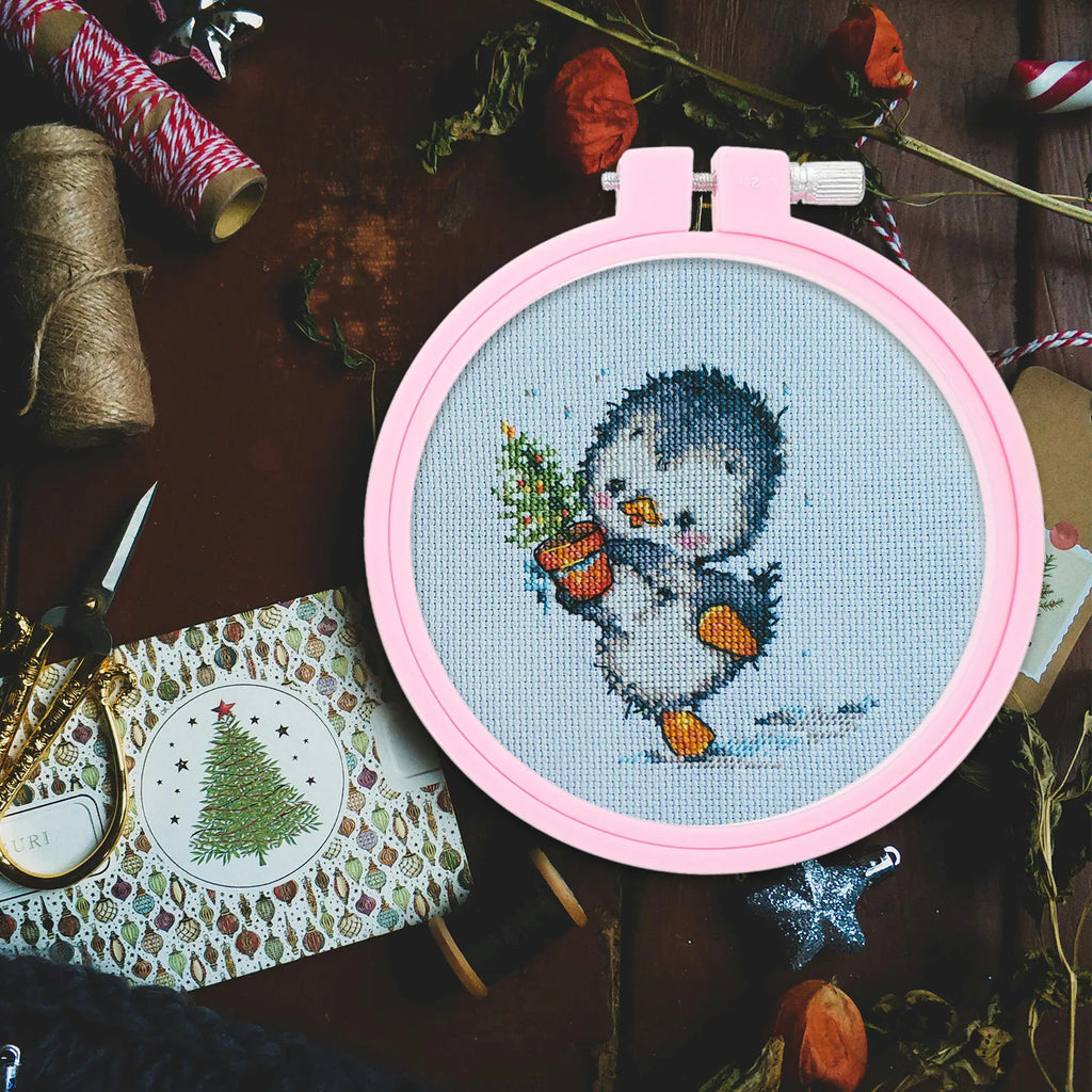 4-Piece Adjustable Embroidery Hoop Set – Cross Stitch Frames Embroidery Hoop Set Richie's