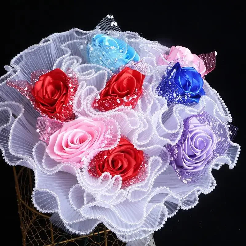 Pearl Wave Gauze Flower Wrapping Mesh 28cm x 4 Yards Floral Wrapping Mesh Richie's