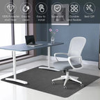 Anti-Slip Office Chair Mat – Polyester Floor Protection 90x140cm Office Chair Mat Richie's