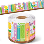 Floral Self-Adhesive Blackboard Border Sticker 10m Roll Wall Border Sticker Richie's A 16.5㎡
