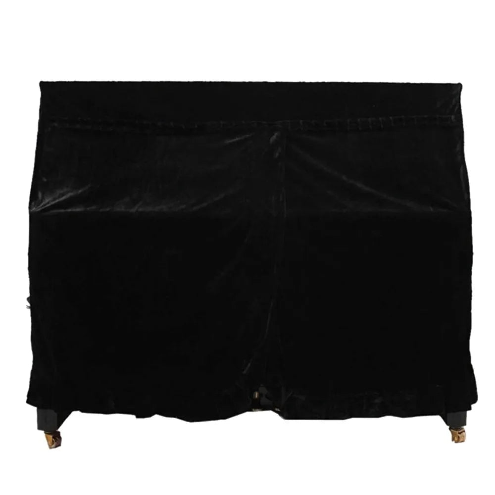 Upright Piano Dust Cover Waterproof Protector 153x35x110cm Piano Furniture Cover Richie's Black