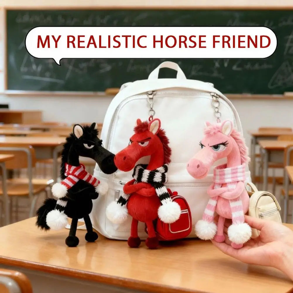 2026 Year of the Horse Plush Keychain – Bag Charm Gift Plush Keychain Richie's