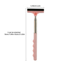 Car Rearview Mirror Wiper Telescopic Squeegee Auto Glass Auto Glass Squeegee Richie's Pink