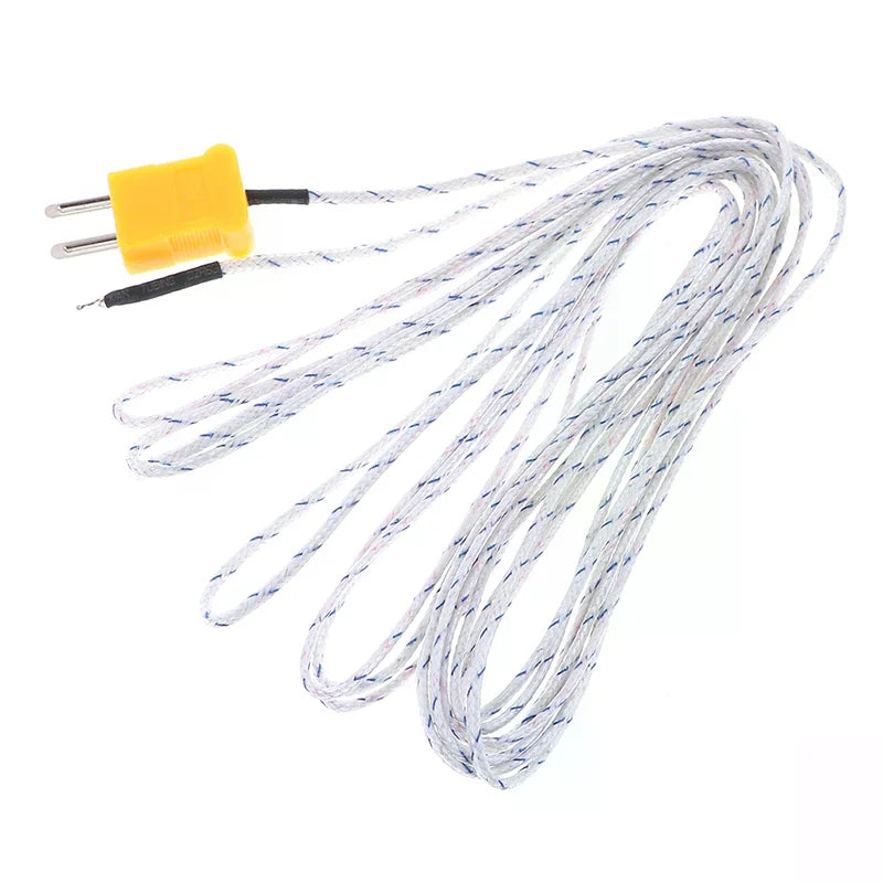5M K-Type Thermocouple Probe Temperature Sensor Cable Wire Thermocouple Sensor Probe Richie's