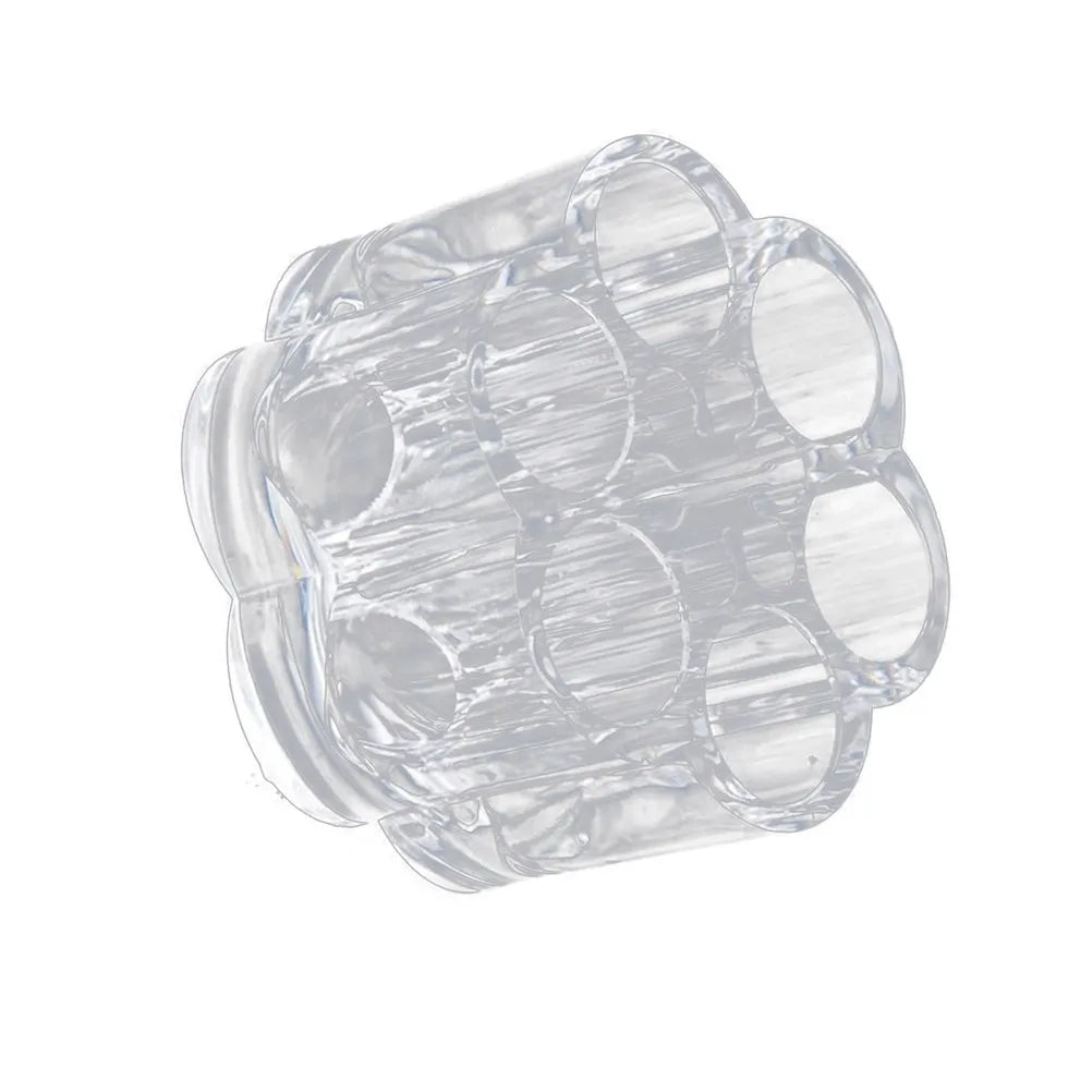 Clear Acrylic Flower Makeup Organizer – 6-Hole Lipstick Holder Makeup Storage Organizer Richie's