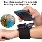 360° Rotatable Wrist Phone Holder for Running & Cycling Wrist Phone Holder Richie's