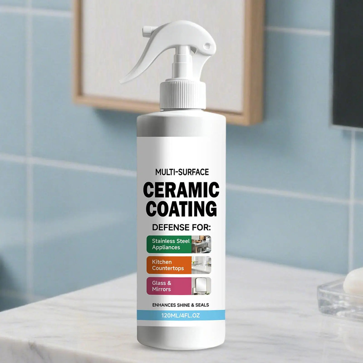 Ceramic Glass Coating Spray 120ml – Shine, Seal & Protect Surface Coating Spray Richie's