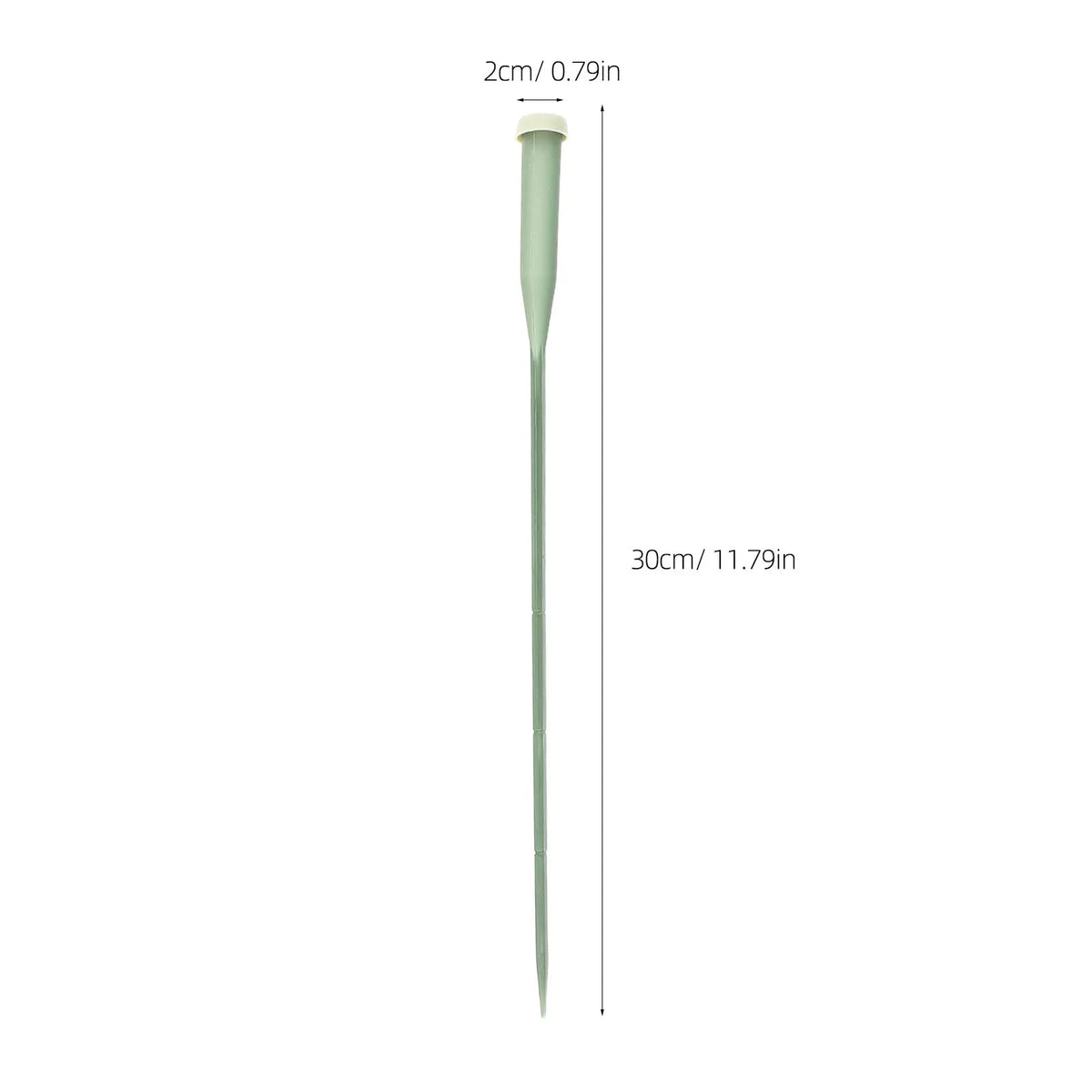 25Pcs Plastic Floral Water Tubes 14.5cm Flower Stem Holders Floral Stem Tubes Richie's Green
