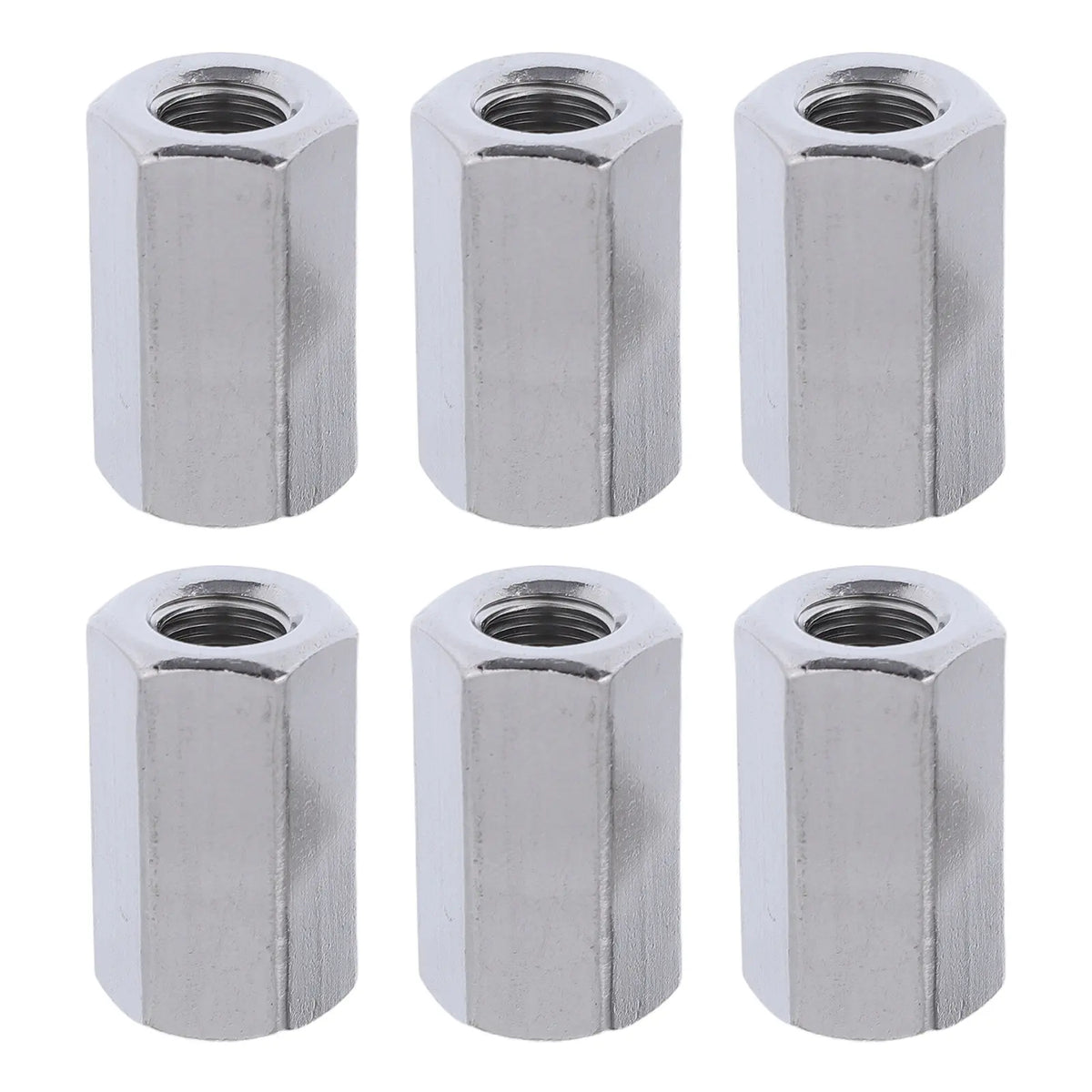 20Pcs M10 Stainless Steel Hex Coupling Nuts – Rod Connector Hex Coupling Nuts Richie's