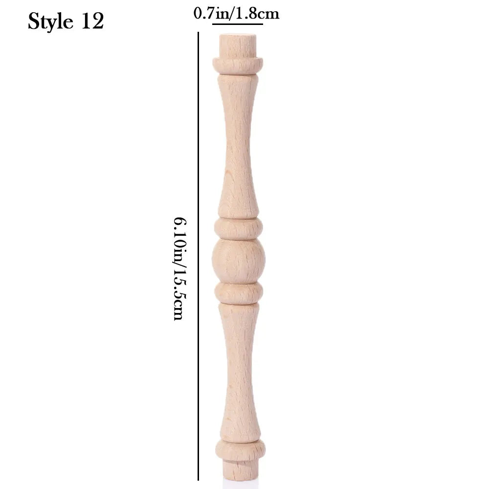 Vintage Wood Carved Furniture Leg – European Style Cabinet Foot Furniture Leg Richie's 12