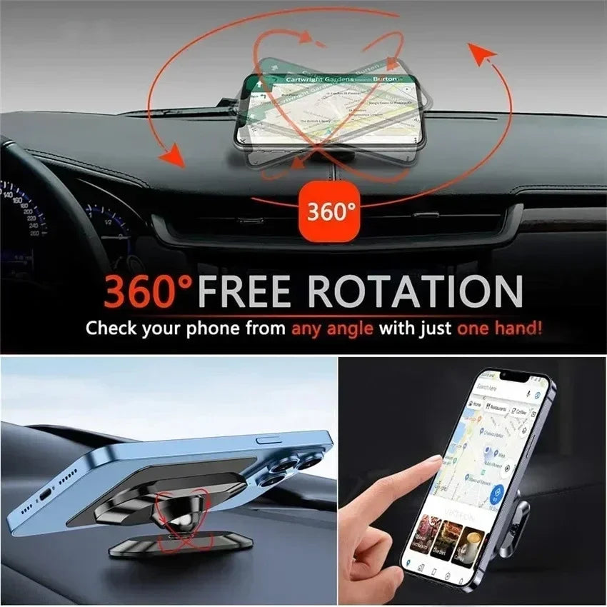 FUCHU Magnetic Car Phone Holder – Universal Mount Bracket Magnetic Car Mount Richie's