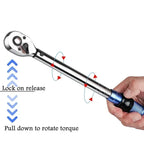 3/8" Drive Torque Wrench 5–60 Nm Ratchet Spanner ±3% Accuracy Torque Wrench Richie's