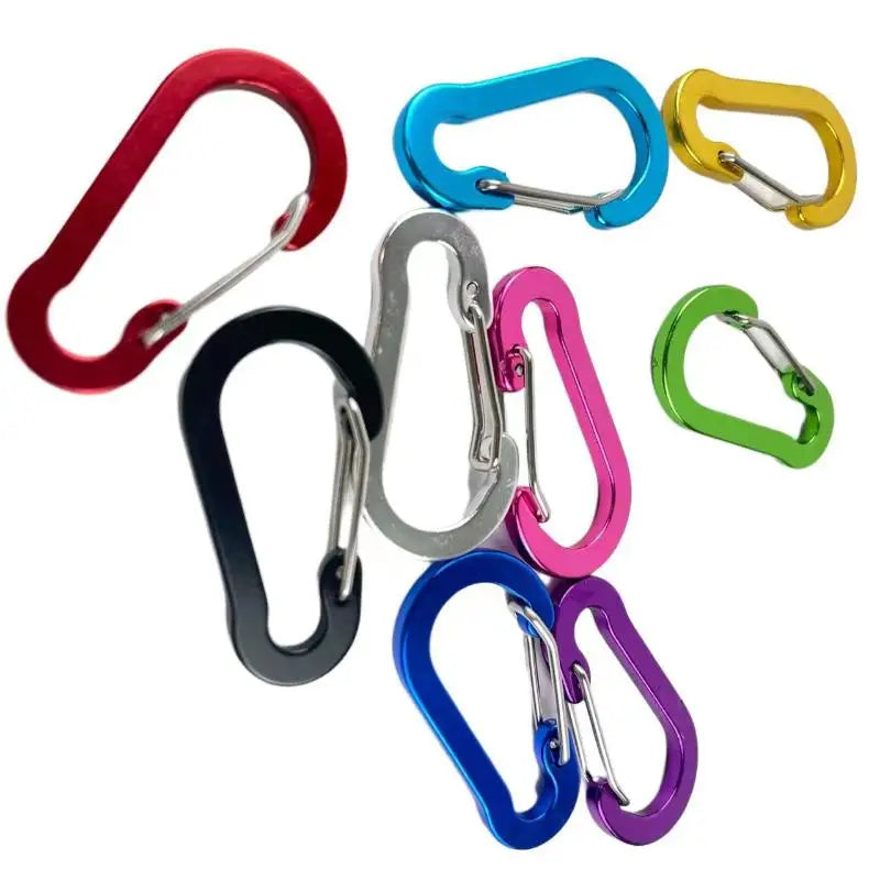 5-Pack Mini Aluminum Carabiner Clips – Scratch-Resistant Carabiner Clips Richie's