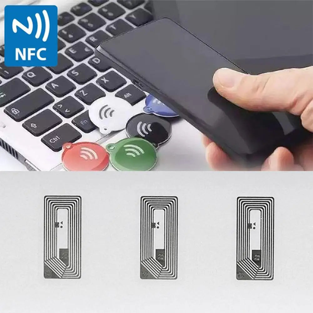 10 Pcs NFC Tag Stickers NTAG213 Chip for All NFC Devices NFC Tag Stickers Richie's