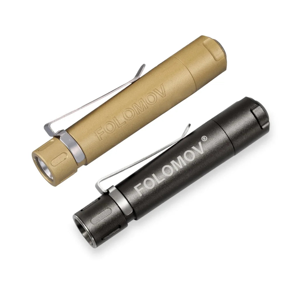 Folomov C1 EDC Mini LED Flashlight 400lm IPX8 Waterproof EDC LED Flashlight Richie's