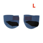 Silicone Gel Heel Cups – Cushioned Insoles for Men & Women Silicone Heel Cups Richie's Blue L