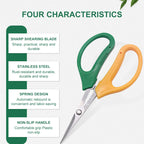 Garden Pruning Shears – Stainless Steel Bypass Scissors for Fruit Pruning Shears Richie's