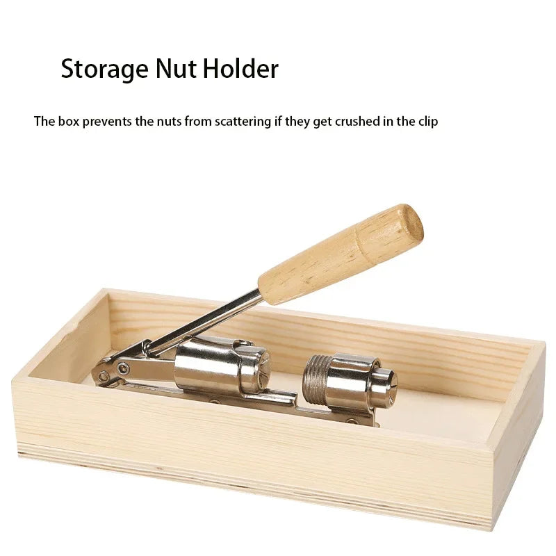 FATCOOL Stainless Steel Nutcracker – Manual Walnut Sheller Manual Nutcracker Richie's