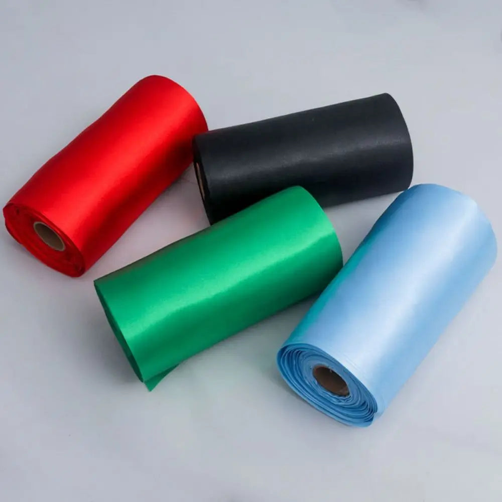 15cm Wide Satin Ribbon 20m Roll – Multicolor Polyester DIY Satin Craft Ribbon Richie's