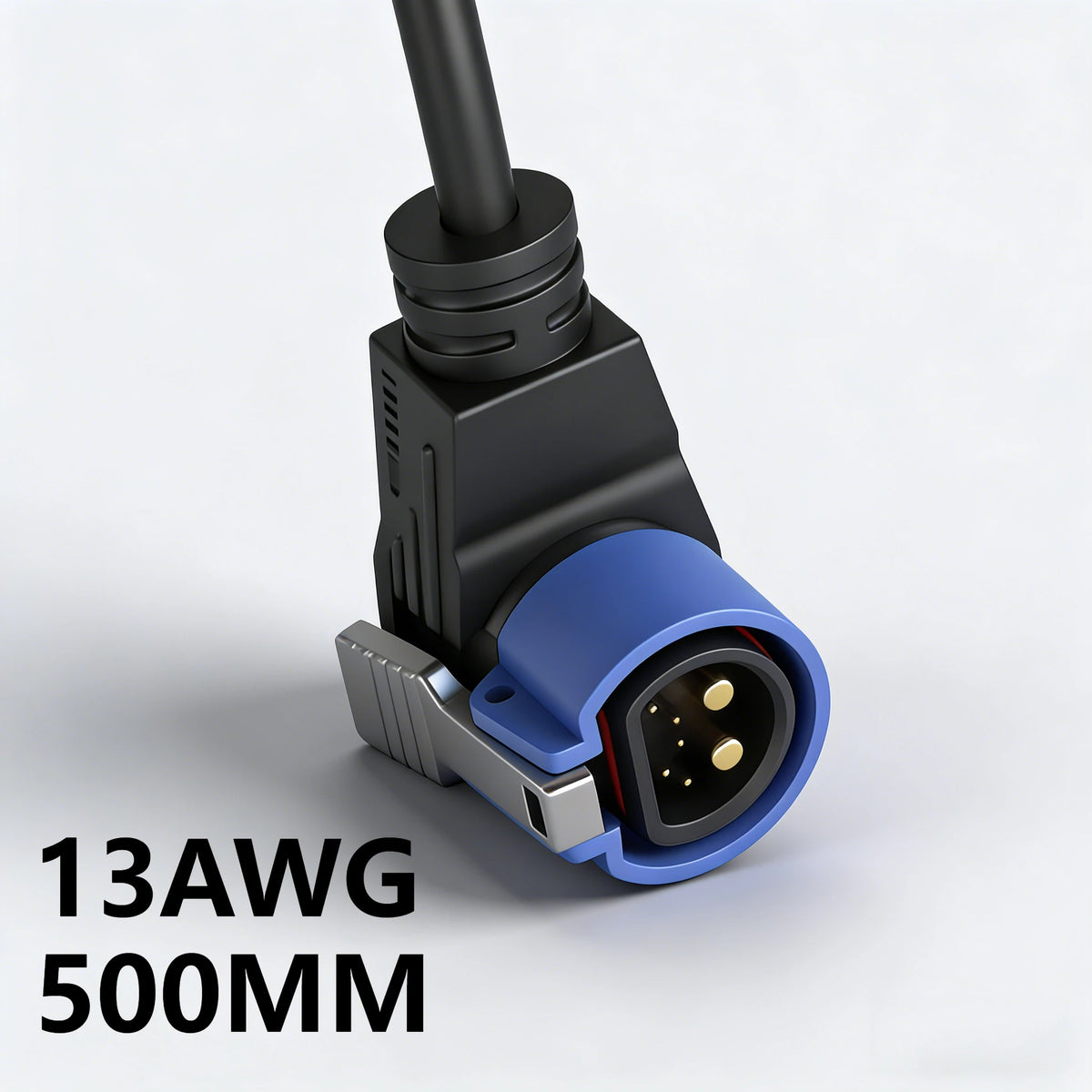Iron Tower M28 Male Elbow EV Charging Waterproof Connector EV Charging Connector Richie's SIDE 13AWG 1PCS