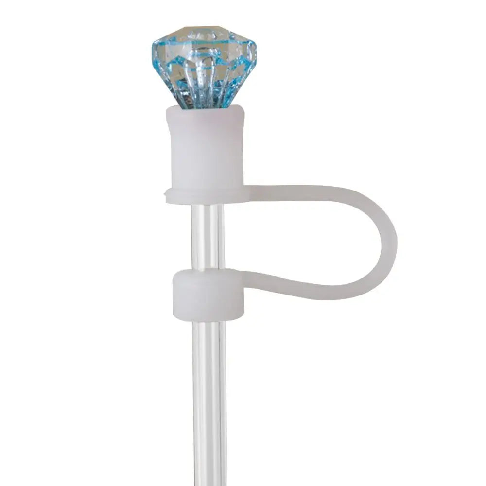 Silicone Straw Plug Diamond Shape Dust Cap | 10 Colors Straw Dust Cap Richie's Color 4