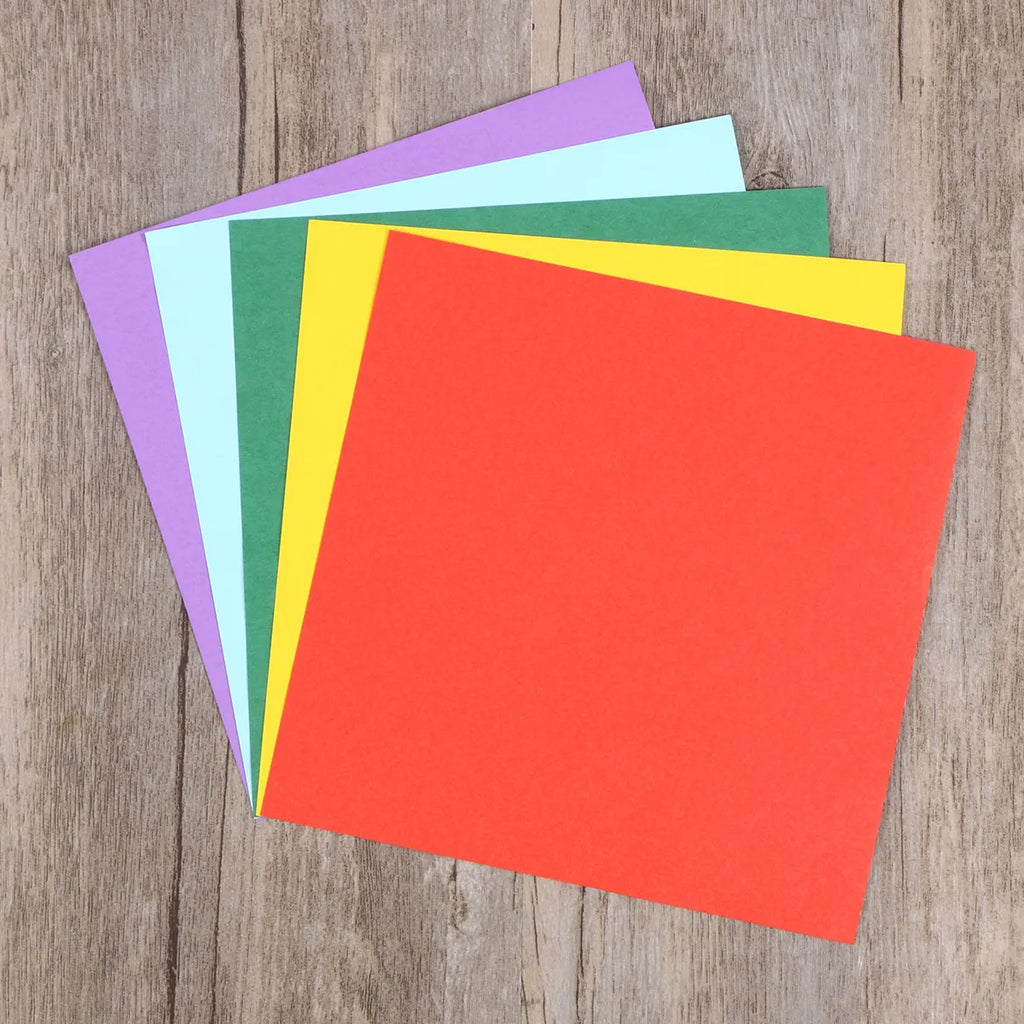 200 Sheets Double-Sided Origami Paper 15x15cm Vivid Colors DIY Origami Craft Paper Richie's