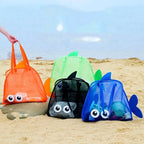 Large Mesh Beach Toy Bag – Portable Pool & Outdoor Organizer Mesh Storage Bag Richie's