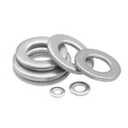 GB97 A2 304 Stainless Steel Flat Washers M1.6–M24 | 1/50/100pcs Stainless Steel Washers Richie's
