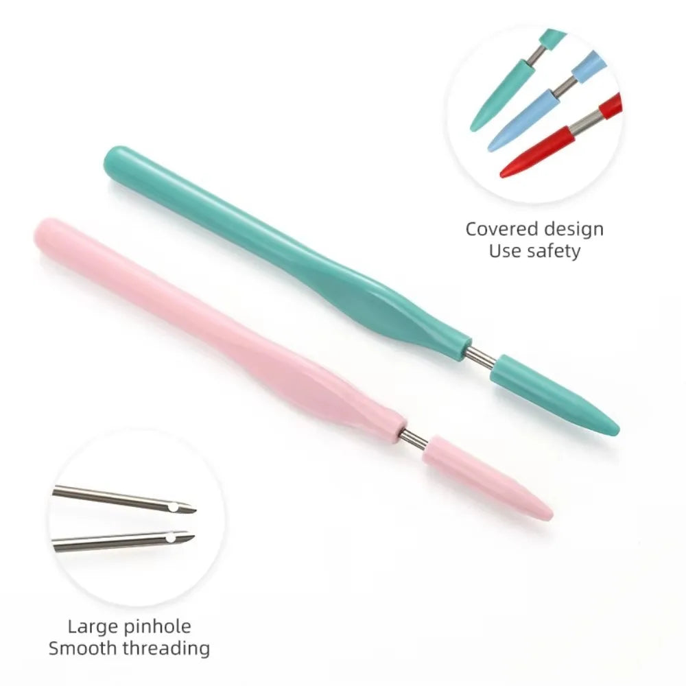 Adjustable Embroidery Punch Needle Kit – DIY Magic Stitching Pen Embroidery Needle Kit Richie's