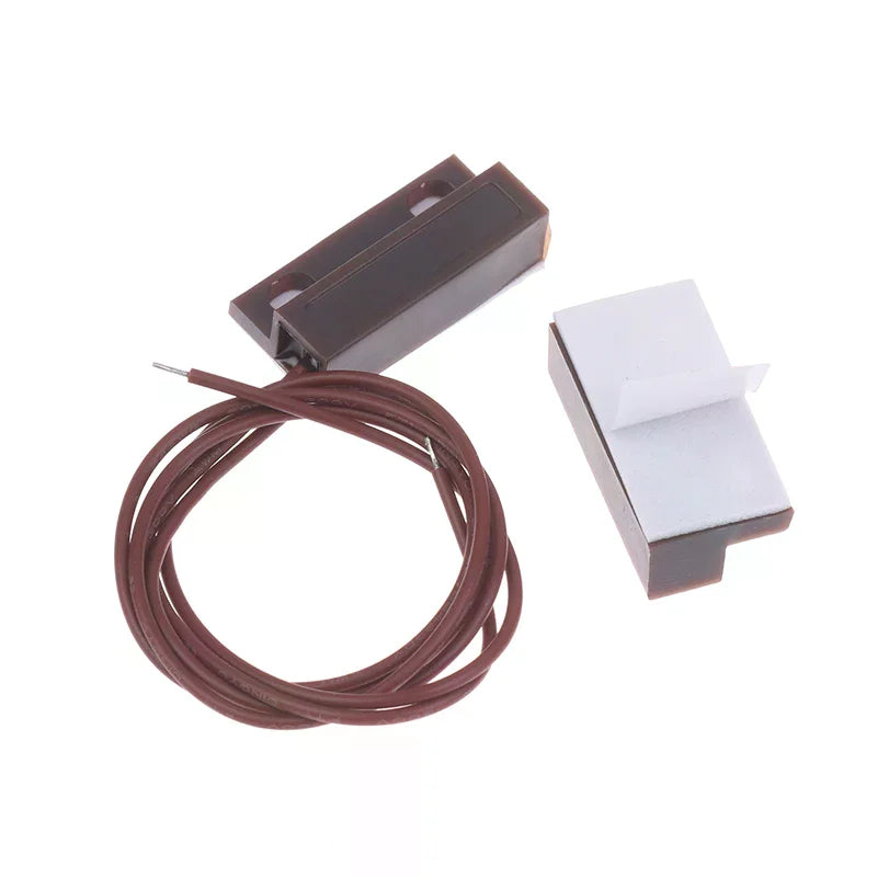 MC-38A Wired Door Window Magnetic Sensor Reed Switch NC/NO Magnetic Door Sensor Richie's