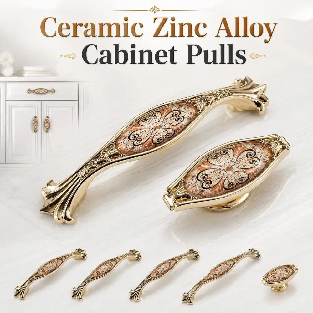 Zinc Alloy Vintage Cabinet Pulls & Drawer Handles 96–192mm Cabinet Drawer Pulls Richie's