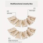 Travel Jewelry Pouches 6/12pcs – Women's Storage Organizer Jewelry Storage Pouches Richie's