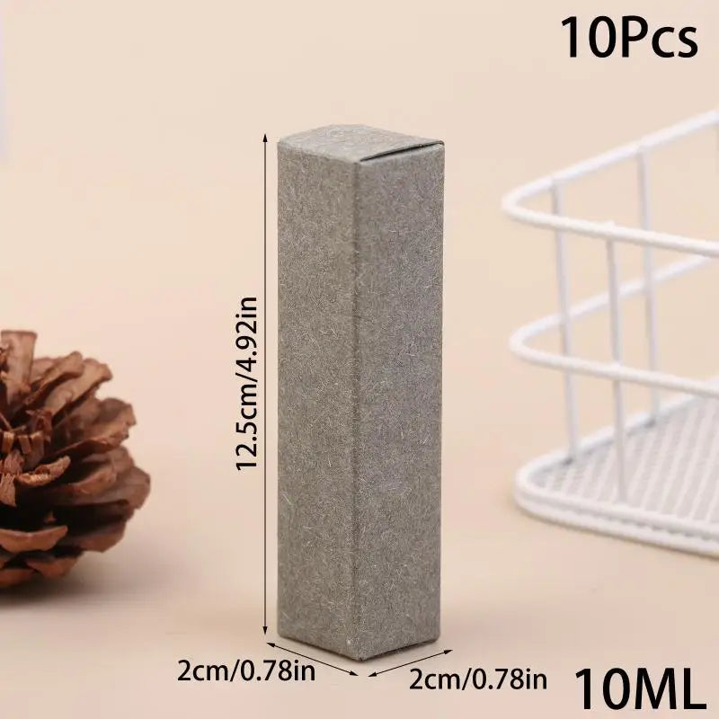 10Pcs Essential Oil Perfume Gift Boxes 5ml 10ml – Eco Packaging Essential Oil Gift Box Richie's A5