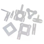 50Pcs T-Shape Nickel Tabs 18650 Battery Spot Welding 0.15mm Battery Welding Tabs Richie's