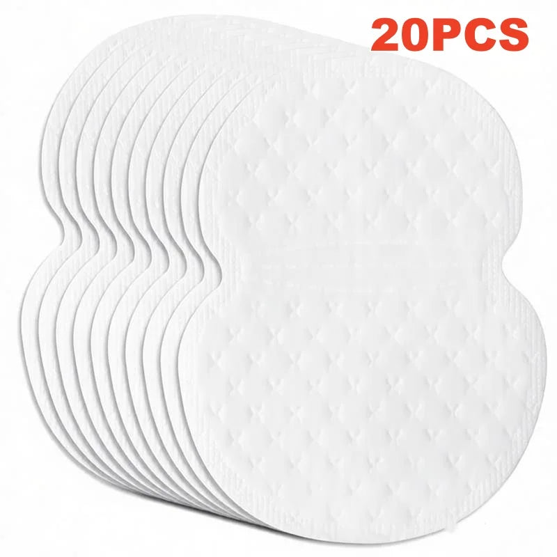 Disposable Underarm Sweat Pads – Unisex Antiperspirant Shields Underarm Sweat Pads Richie's 20pcs One Size