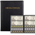10-Sheet Banknote & Coin Collection Book Storage Album Organizer Coin Collection Album Richie's