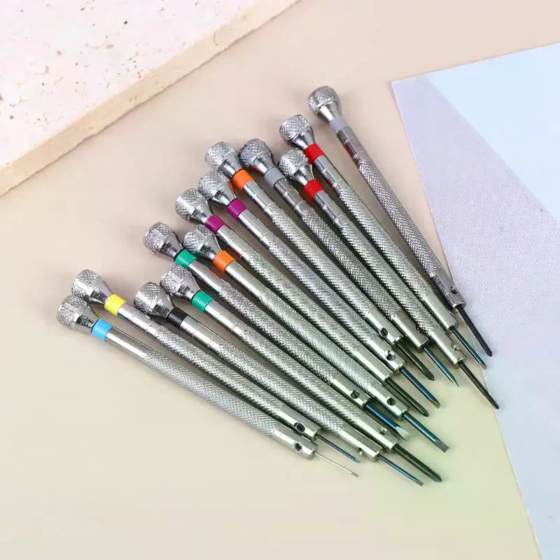 13-Piece Precision Screwdriver Set 0.6–2.0mm | Watch & Electronics Precision Screwdriver Set Richie's