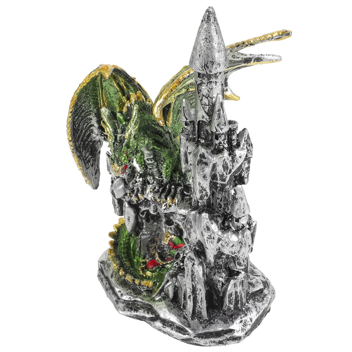 Resin Castle Dragon Halloween Desktop Ornament & Decor Halloween Resin Ornament Richie's Default Title