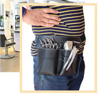 Leather Scissor Pouch Barber Waist Bag | Salon Tool Holder Scissor Waist Bag Richie's