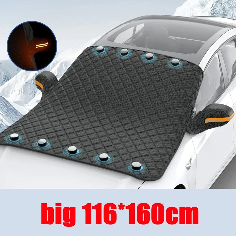 Magnetic Car Windshield Cover – Snow, Frost & Sun Shade Car Windshield Cover Richie's T467-BIG