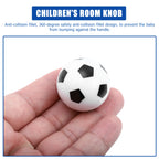 5-Pack Soccer Football Cabinet Knobs Kids Room Drawer Pulls Cabinet Knobs Richie's