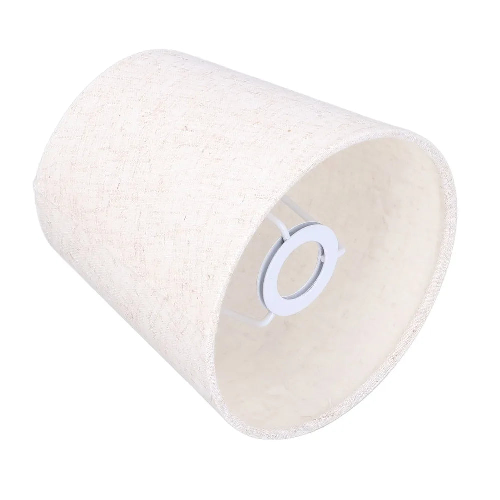 3-Pack Flaxen Linen Clip-On Lamp Shades 4.3" | E14 Compatible Fabric Lamp Shade Richie's