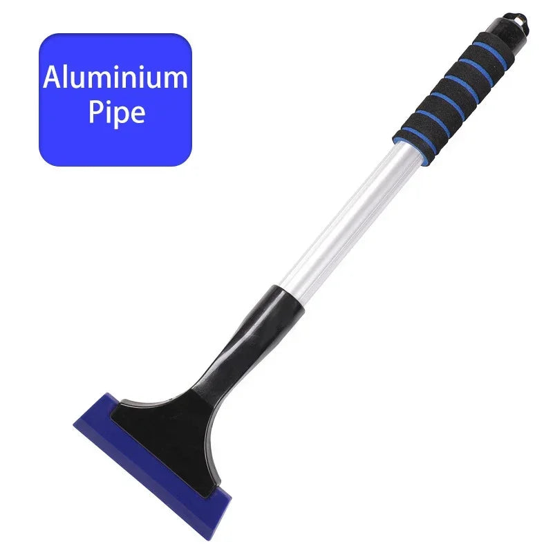 TOTNEND Telescopic Car Snow Shovel & Ice Scraper Tool Car Snow Scraper Richie's Aluminium Pipe Blue