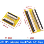 FPC FFC Flat Cable Adapter Board 1.0mm Pitch 4–60 Pin FPC FFC Adapter Board Richie's 30P 1.0MM spacing