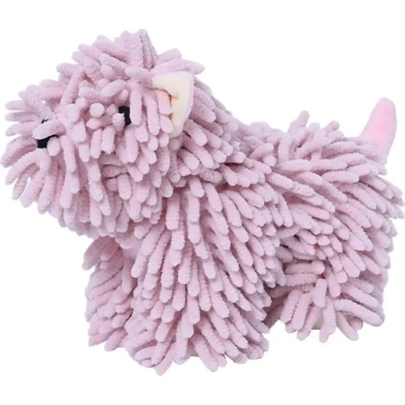 Cute Puppy Chenille Hand Towel – Soft Kids Hanging Towel Kids Hand Towel Richie's D